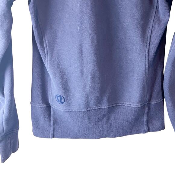 Lululemon Floral Flock Pullover‎ Midnight Navy Size 6 - Picture 9 of 11